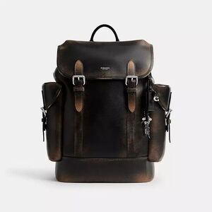 RARE COACH Hitch Backpack in Loved Leather